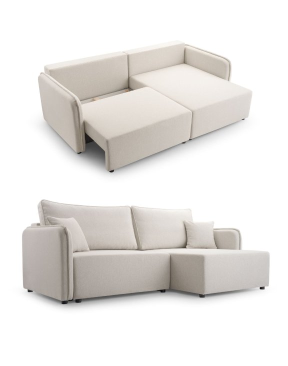 Sofa narożna z funkcją spania Melody