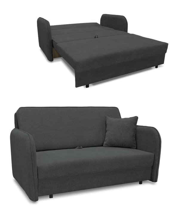 Sofa rozkładana z pojemnikiem na pościel Ozi III