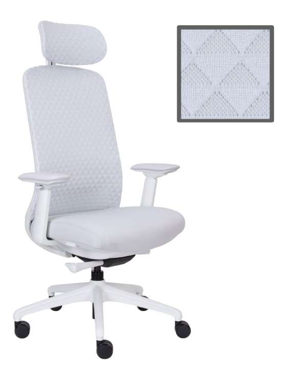 Fotel biurowy Solar Grey