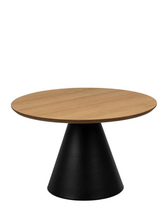 Stolik kawowy okrągły Soli (23306), dąb, 65 cm