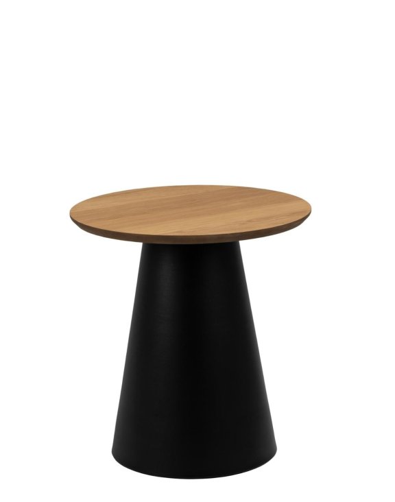 Stolik kawowy okrągły Soli (23304), dąb, 45 cm