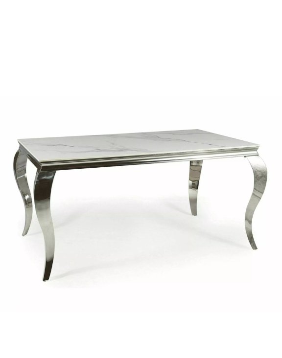 Stół Prince Ceramic Calacatta 150×90 cm