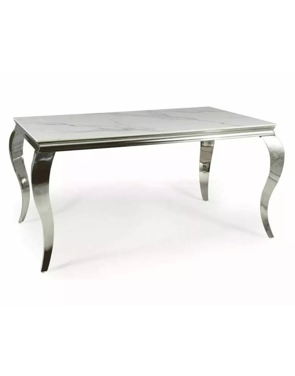 Stół Prince Ceramic Calacatta 180×90 cm