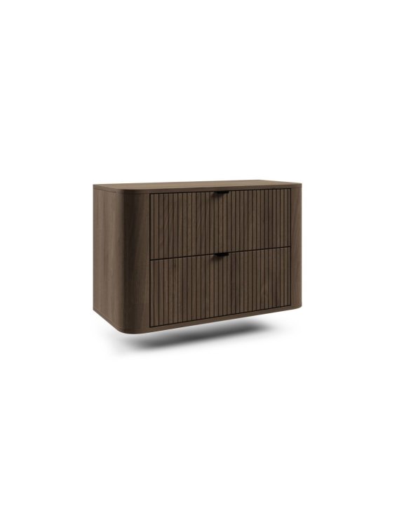 Szafka pod umywalkę 80 cm Lando - orzech elegant