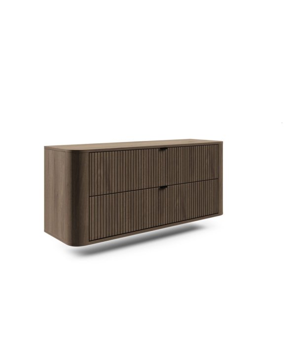Szafka pod umywalkę 120 cm Lando - orzech elegant