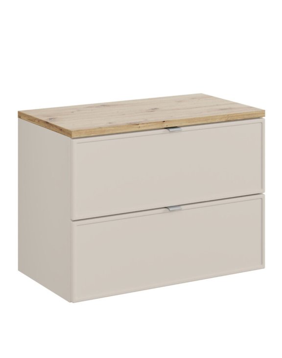 Szafka pod umywalkę z blatem kaszmir Bella (SET-BC B ARTISAN 80CM)