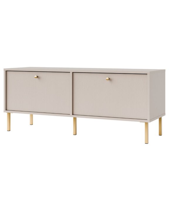 Szafka RTV Tokyo 2 Beż Piaskowy 120 cm (2K Typ 302)