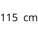 115 cm