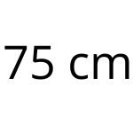75 cm