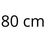 80 cm