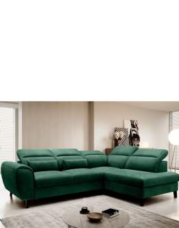 Rohová rozkladacia sedacia súprava Noble