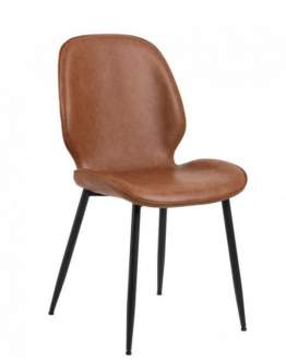 Krzesło do jadalni Femke - ekoskóra (92455) - 24h