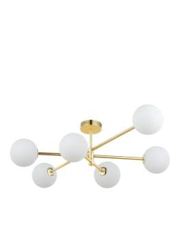 Stropná lampa Sarius Gold 6 (4739)