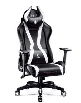 Fotel Diablo X-Horn 2.0 Normal: Czarno-biały (862)