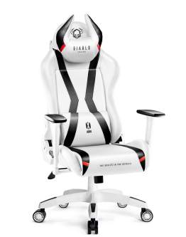 Fotel Diablo X-Horn 2.0 Normal: Biało-czarny (1088)