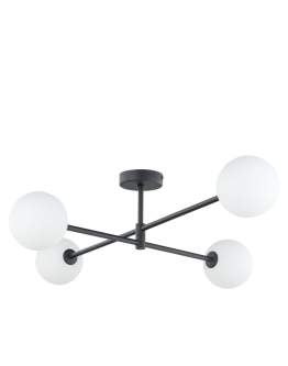 Stropná lampa Sarius Black 4 (4735)