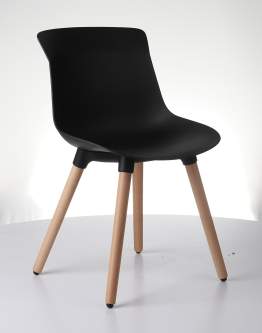 Krzesło Fox Black (2460) - OUTLET