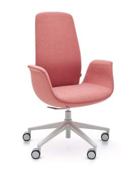 Fotel Ellie Pro 10ST, jasnoszary różowy - wysyłka 5 dni.
