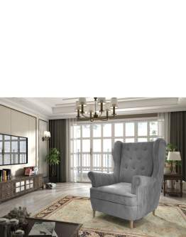 Kreslo ušiak Aros 1F