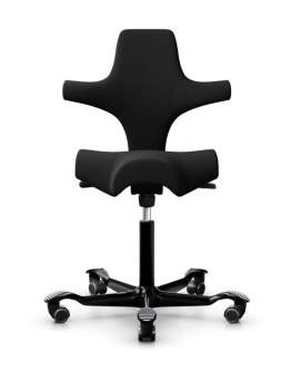 Krzesło ergonomiczne HÅG Capisco 8106 Black (3183) - OUTLET