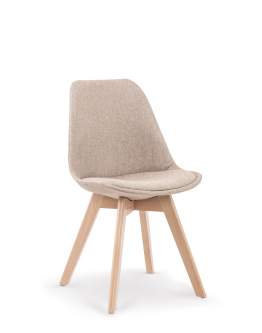 Krzesło do jadalni K303, buk naturalny
