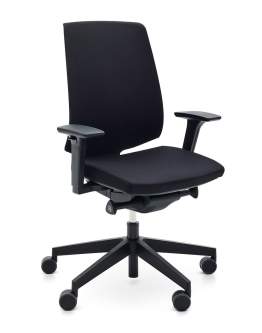 Fotel LightUp 230 SL, czarny - wysyłka 5 dni