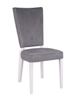 Krzesło do jadalni Rois Grey/White (609) - OUTLET