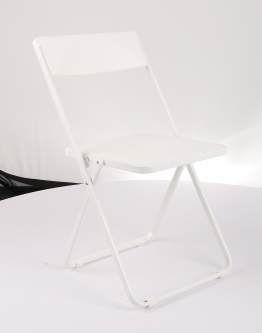 Krzesło Slim White (1442) - OUTLET