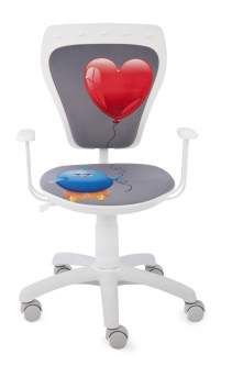 Krzesło Ministyle White Kurczak z Sercem