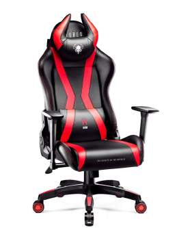 Fotel Diablo X-Horn 2.0 Normal: Czarno-czerwony (864)