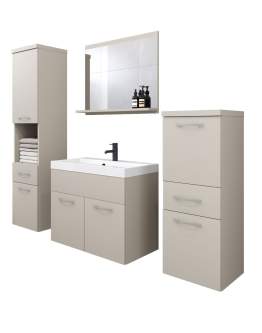 Wiszący zestaw łazienkowy Alba kaszmir (ALBK00)