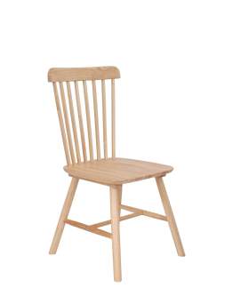 Krzesło Albero light z litego drewna kauczukowego