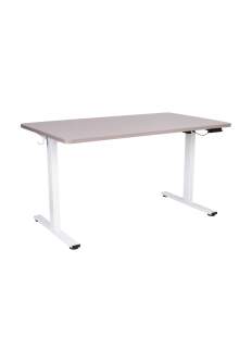 Biurko z regulacją wysokości Alto 100 White 160 cm