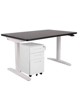 Súprava: stôl Alto 102 White + kontajner