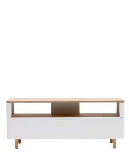 Biała szafka rtv Amalfi, 120 cm (36372231)