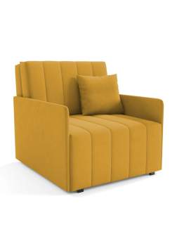 Wąska sofa amerykanka jednoosobowa Neo I 90 cm z funkcją spania i pojemnikiem