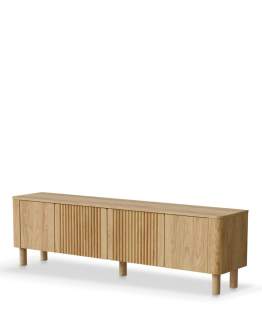 Szafka RTV-2 Arango 190 cm, dąb hikora