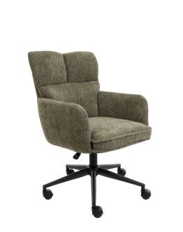 Scaun de birou pivotant Aria verde