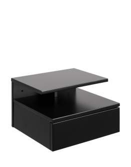 Noptieră suspendată Aslan, neagră