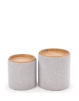 Sada taburetů Aviko s úložným prostorem