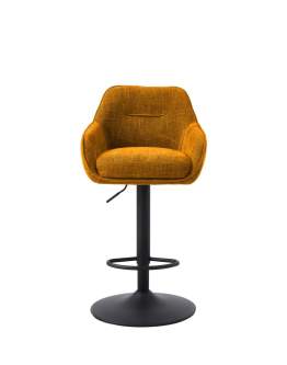 Hoker obrotowy z regulacją wysokości Avola, rudy (54850002)