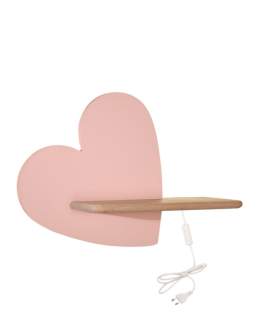 Nástenná lampa Led Heart