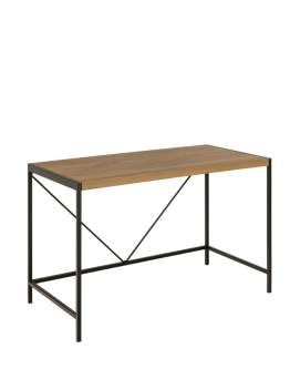 Biurko z drewnianym blatem Bahamas (04776), dąb