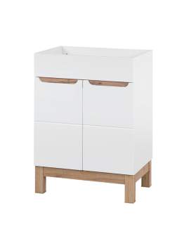 Stojąca szafka pod umywalkę 60 cm (BALI WHITE 820 -60 CM FSC)
