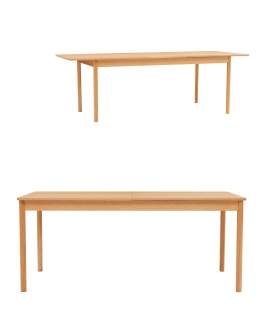 Rozkladací stôl Blair 180–230 cm (DT01), prírodný dub