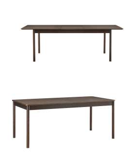 Masă extensibilă Blair (180-230 cm), stejar fumuriu