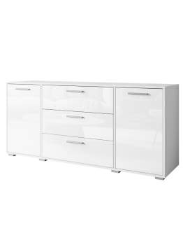 Nowoczesna komoda Bogota 150 biały połysk (BOG15020)