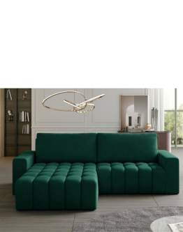 Narożnik z funkcją spania Bonett - dostawa express