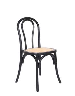 Dřevěná kavárenská židle Borgo dark
