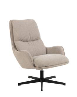 Nowoczesny fotel z funkcją obrotu Bosley (02934)